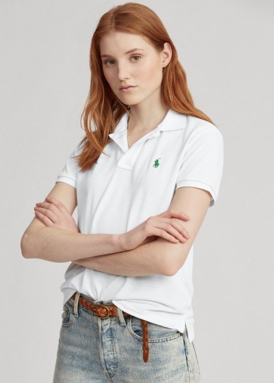 Polos Polo Ralph Lauren Mujer Blancos - The Earth - ALJXR7450